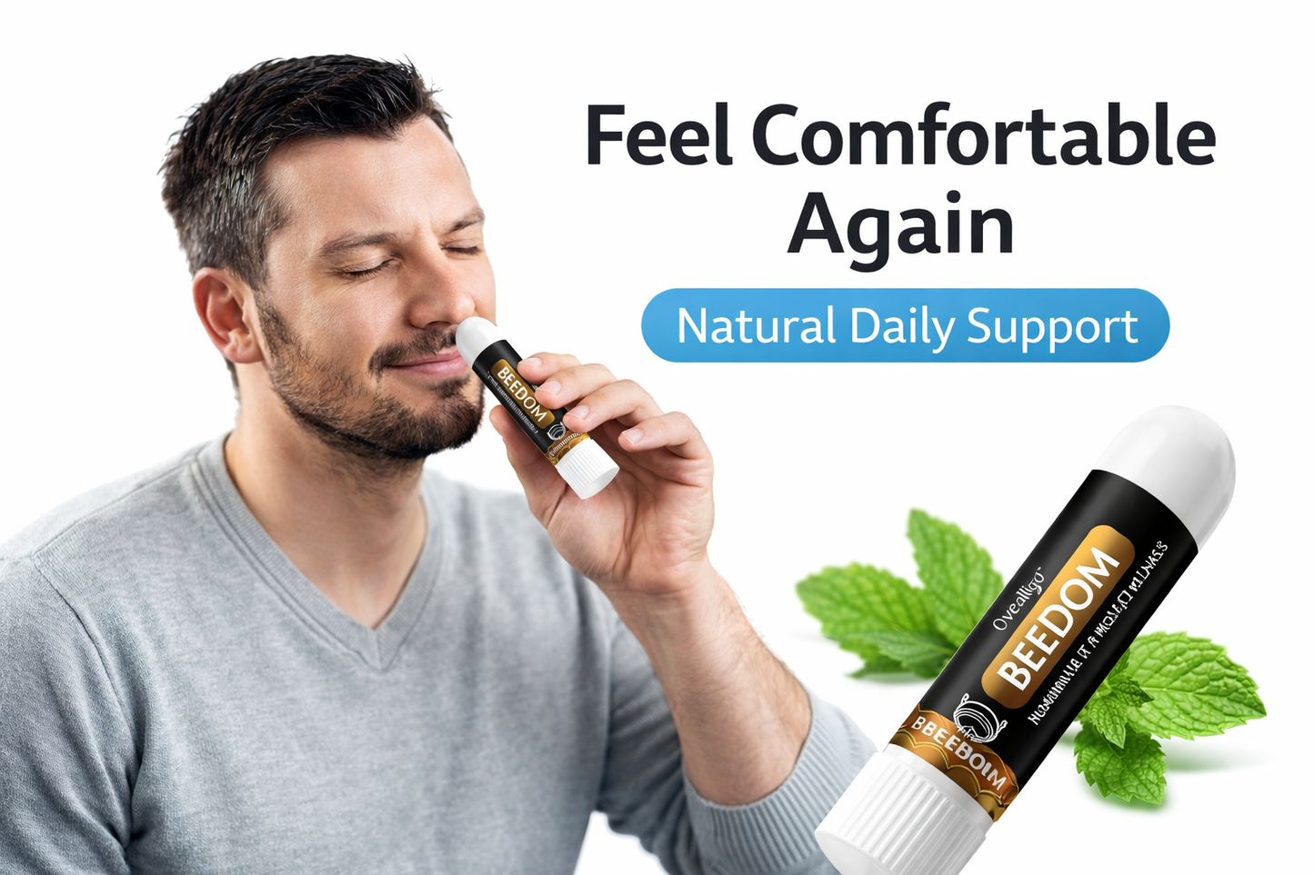 Beeboom - Energy Nasal Stick for Daily Freshness