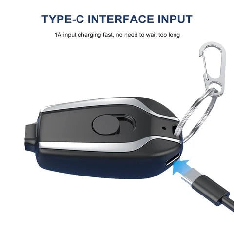 Emergency Portable Keychain Charger – شاحن طوارئ محمول بالمفاتيح 🔋🔑