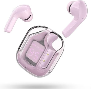 T6 Crystal Wireless Earphones – سماعات لاسلكية بتقنية البلوتوث 🎧✨